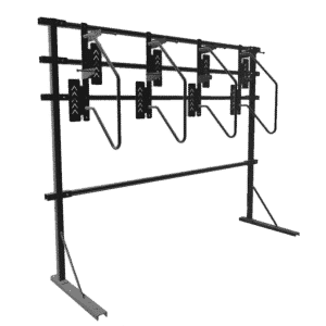E21 Single Side Vertical Bicycle Rack