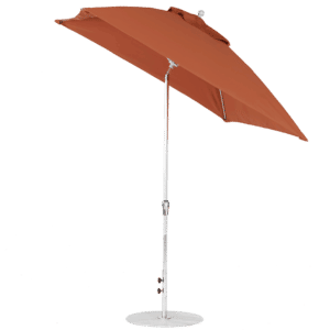 Frankford Monterey Market Umbrella with Crank Auto Tilt
