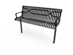 Contoured Park Bench - Image 6