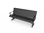 Contoured Park Bench - Image 4