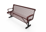 Contoured Park Bench - Image 7