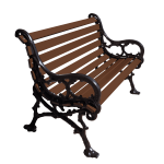 Kings River Casting Woodland Bench