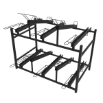 NLA (Non Lift Assist) Double Bike Rack