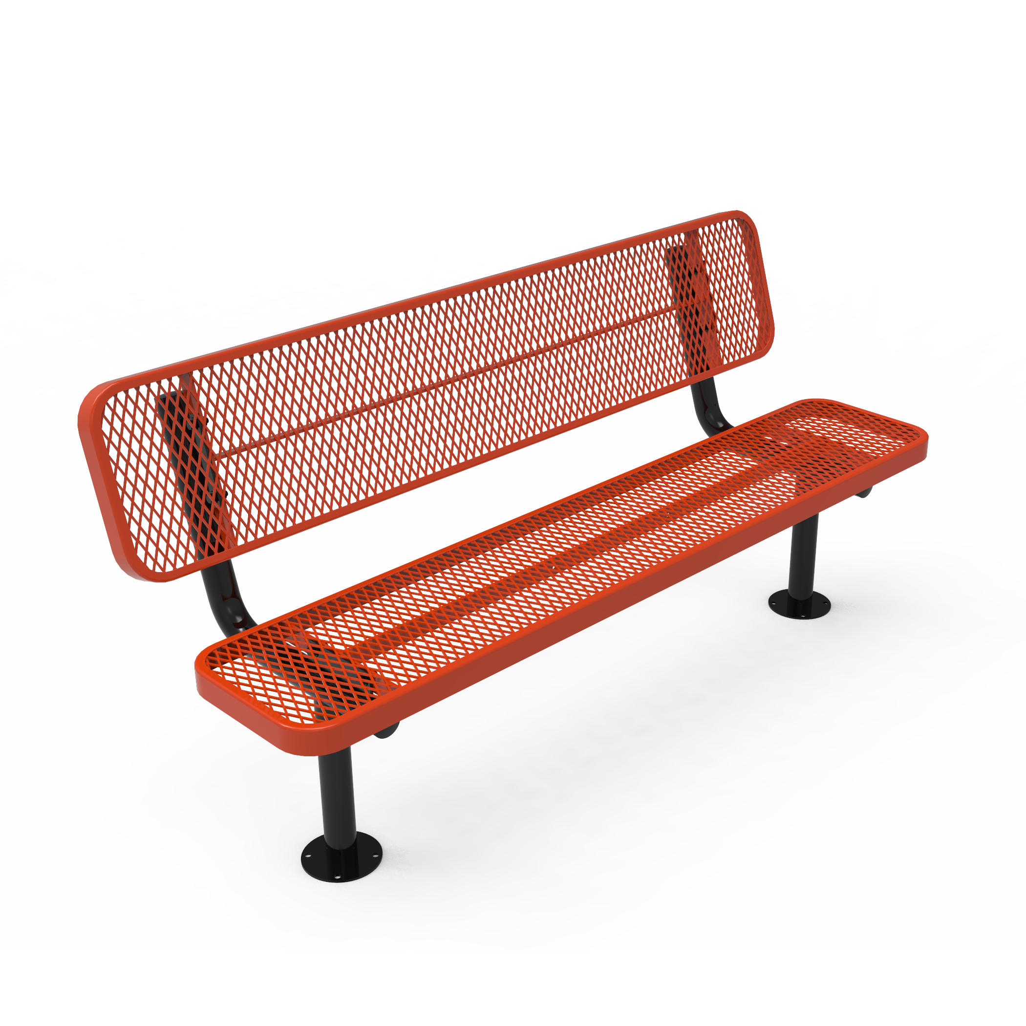 Players Bench with Back - Image 1