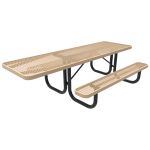 Portable Rectangular Picnic Table - Accessible