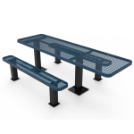 Rectangular Independent Pedestal Table - Accessible