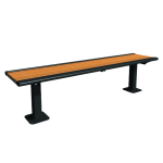 Richmond Recycled Material Bench Without Back