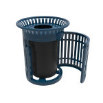 Skyline Swing Door Trash Receptacle - 32 Gallon