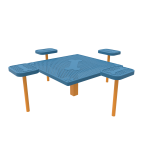 Square Dog Grooming Table