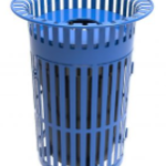 Swing Door Slat Receptacle