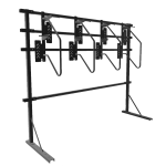 E21 Single Side Vertical Bicycle Rack