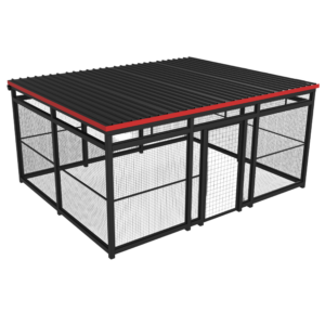 Flat Top Bike Shelter