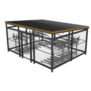 Slope Bike Shelter